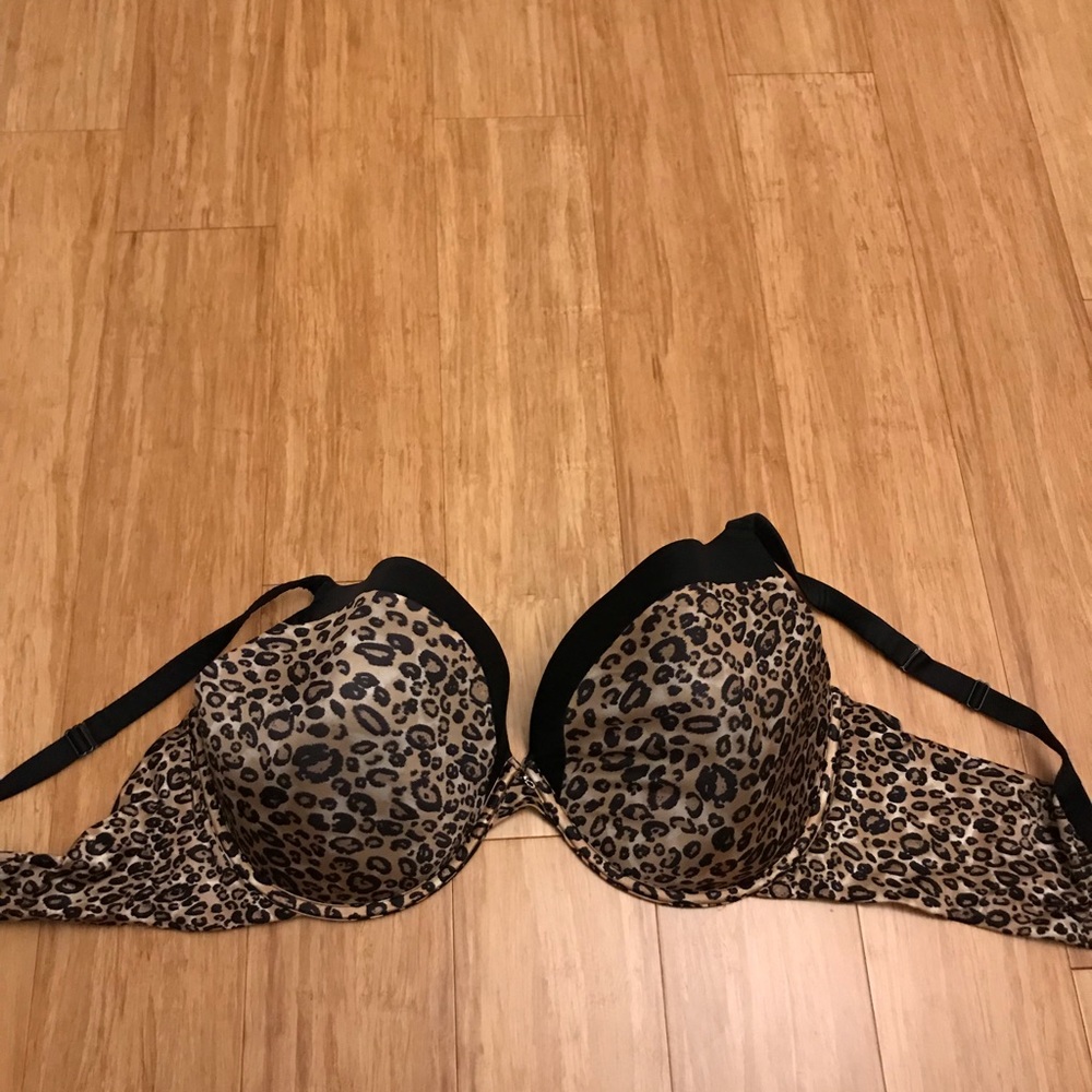 42H Curvy Coutoure Big Large Bra Leopard